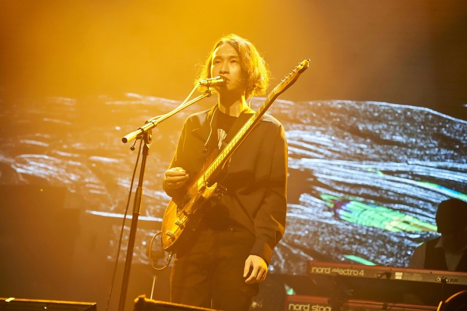 郭顶专辑发行后的首个live演出,台北现场献上多首歌曲